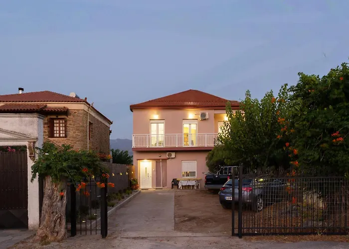 Stathmos Home, Rustic Charm W Views *